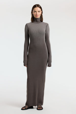 Verona Turtleneck Maxi Dress