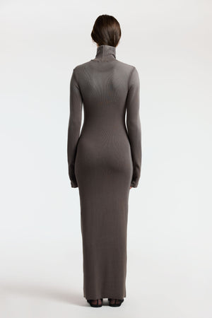 Verona Turtleneck Maxi Dress