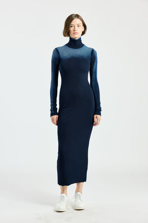 Verona Turtleneck Maxi Dress