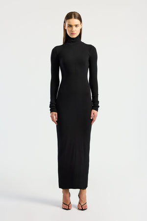 Verona Turtleneck Maxi Dress