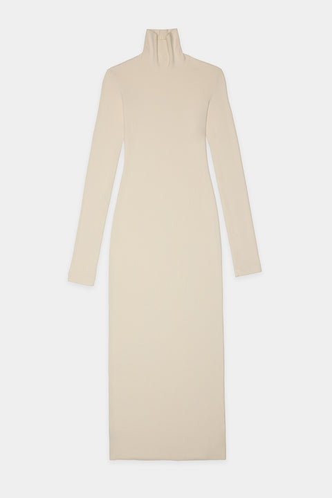 Verona Turtleneck Maxi Dress XS / Bone Verona Turtleneck Maxi Dress XS / Bone