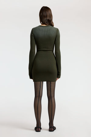 Verona Crewneck Mini Dress