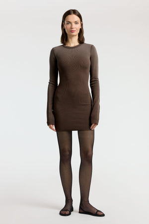 Verona Crewneck Mini Dress