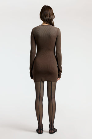 Verona Crewneck Mini Dress