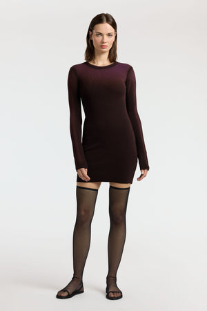 Verona Crewneck Mini Dress