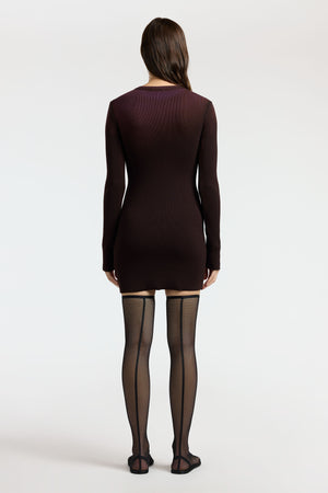 Verona Crewneck Mini Dress