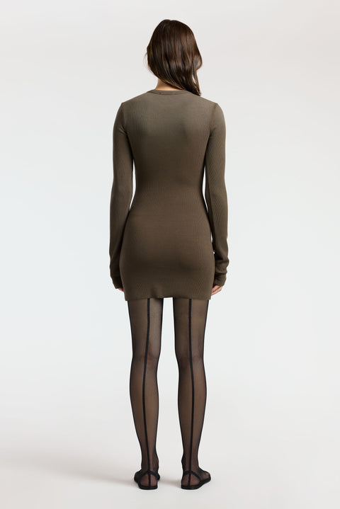 Verona Crewneck Mini Dress