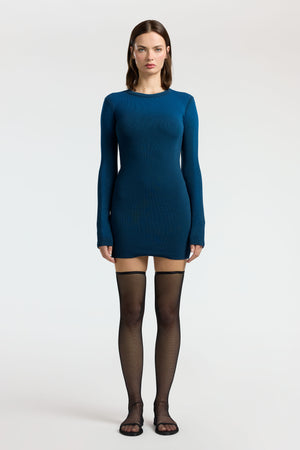 Verona Crewneck Mini Dress