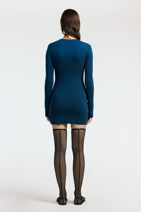 Verona Crewneck Mini Dress