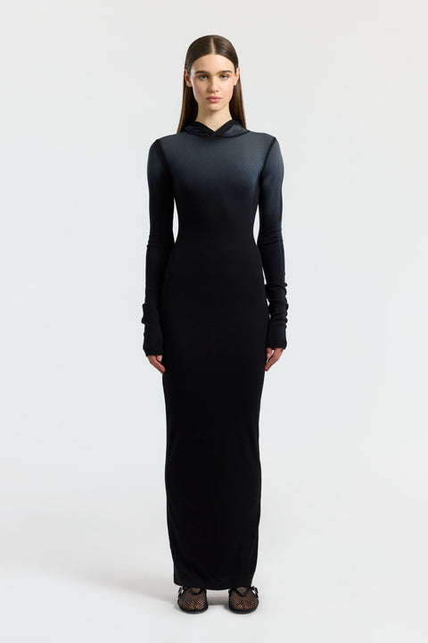 Verona Hoodie Dress L / Black Cast Verona Hoodie Dress L / Black Cast