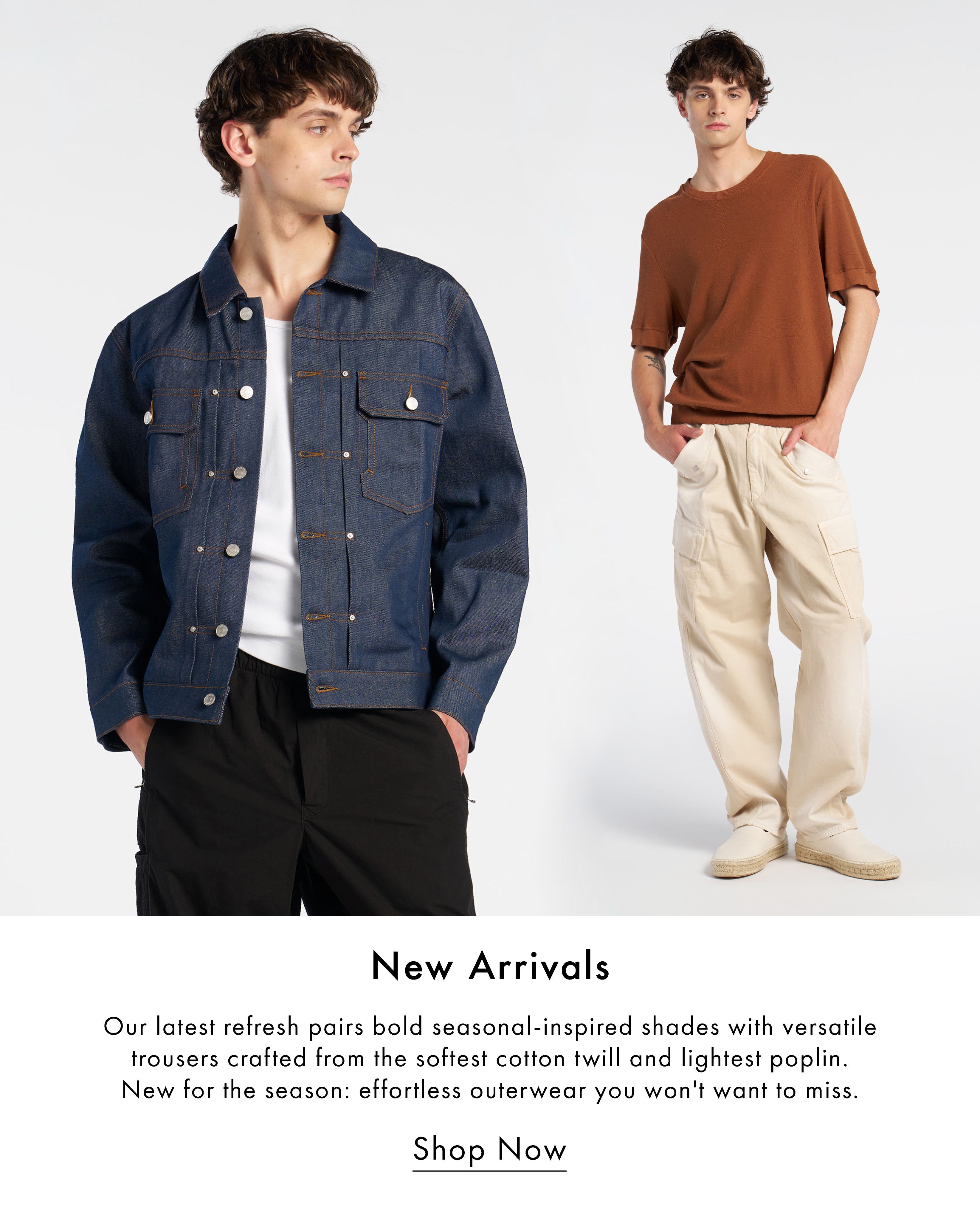 COTTONCITIZEN MENSWEAR: NEW ARRIVALS