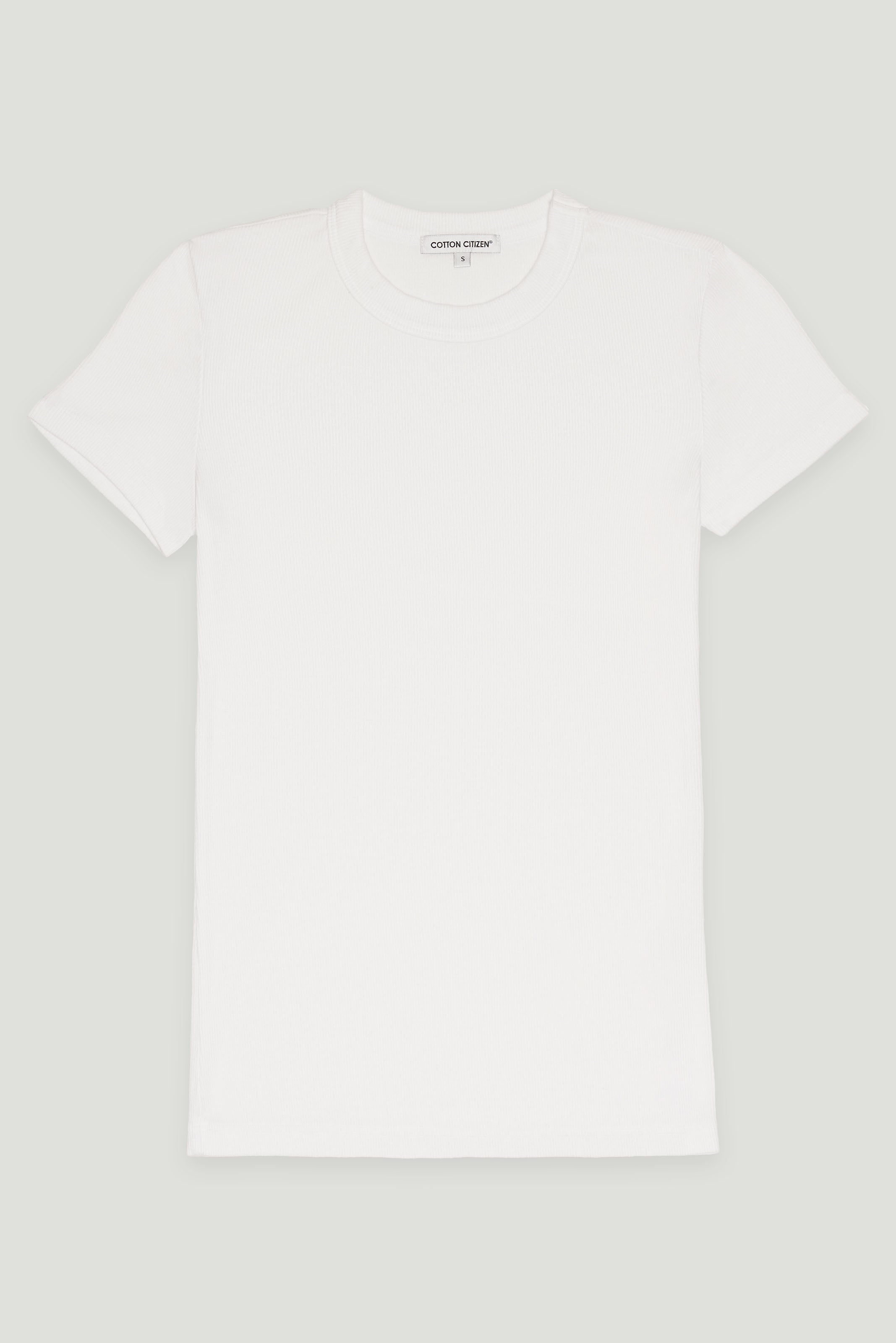 Verona Slim-Fit Modal Tee - White | Cotton Citizen