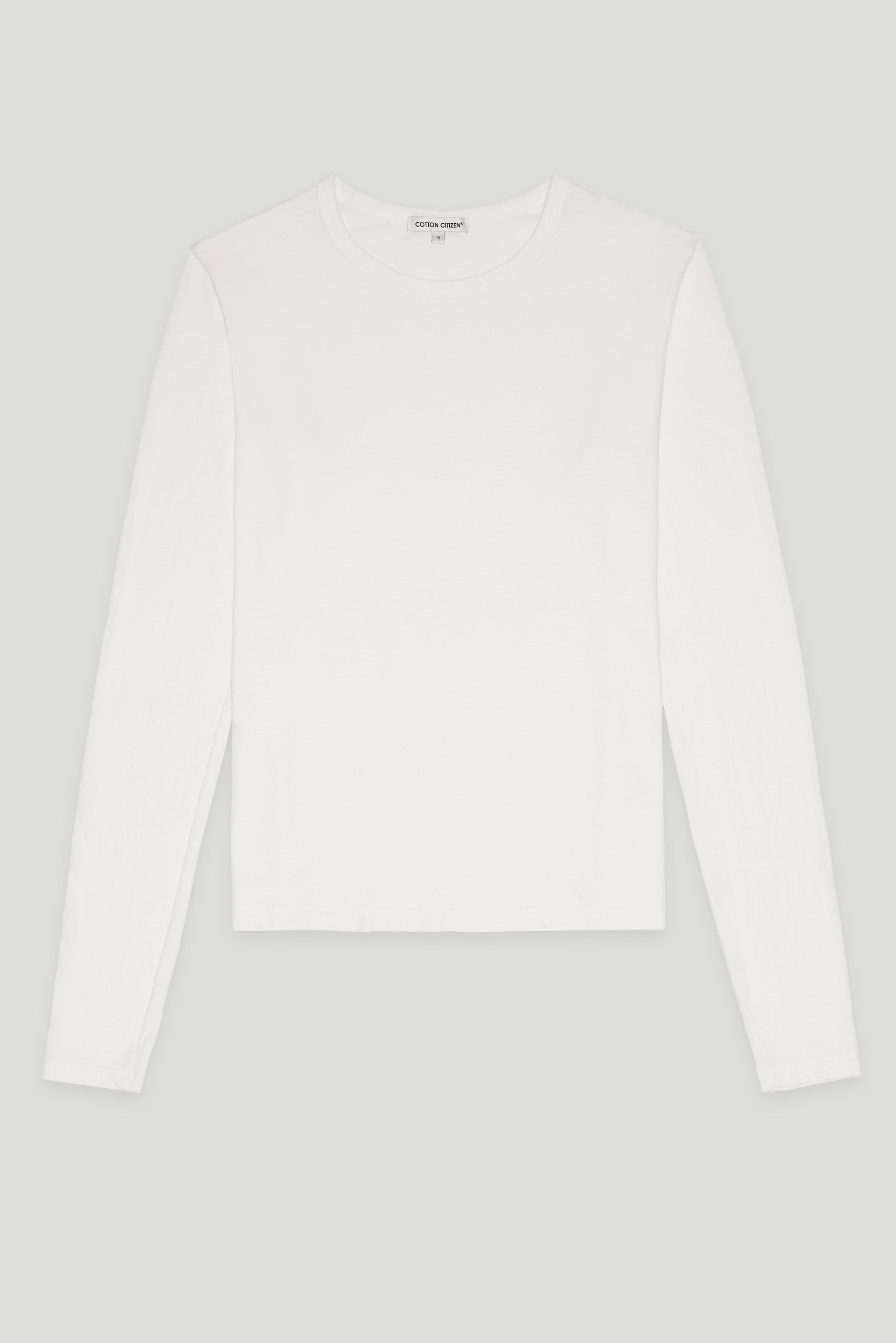 Women's Standard Long Sleeve - White | Cotton Citizen